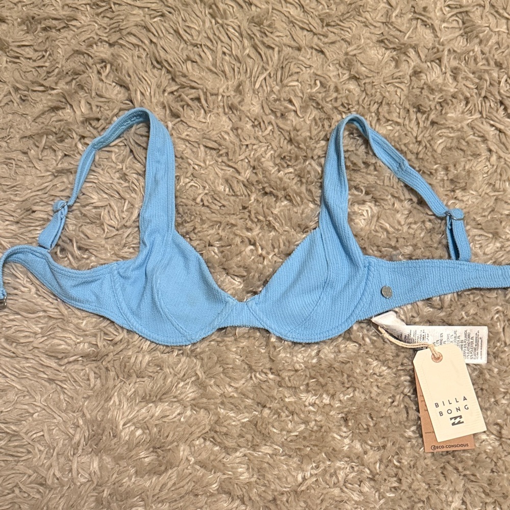 Billabong Light Blue Women's Bikini Top